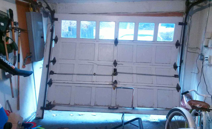 Broken garage door renton